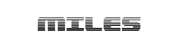 Federal Escort Scanlines  Free Fonts Download