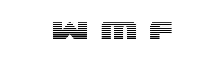 Federal Escort Scanlines  Free Fonts Download
