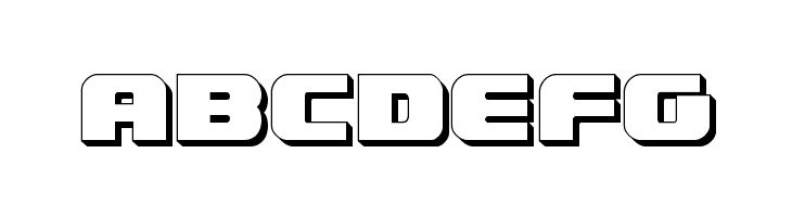Federal Escort 3D  Free Fonts Download