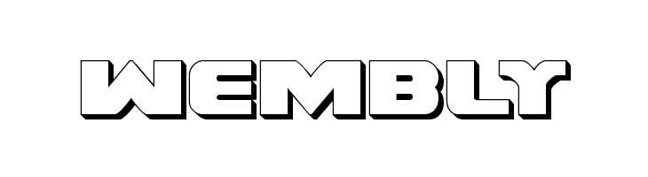 Federal Escort 3D  Free Fonts Download