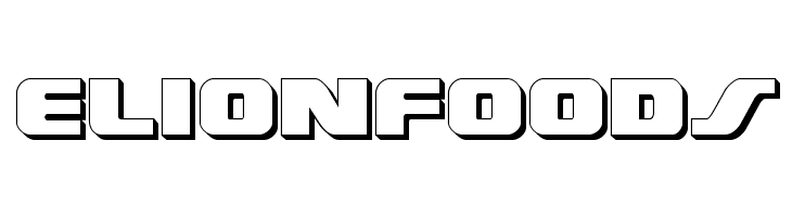 Federal Escort 3D  Free Fonts Download