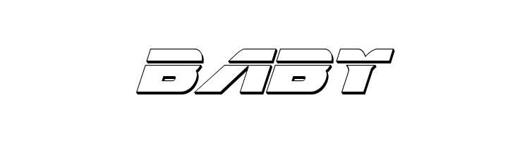 Federal Escort Bullet Italic  Free Fonts Download