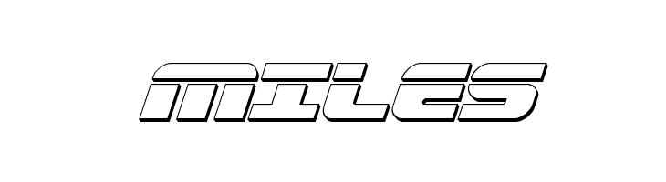 Federal Escort Bullet Italic  Free Fonts Download