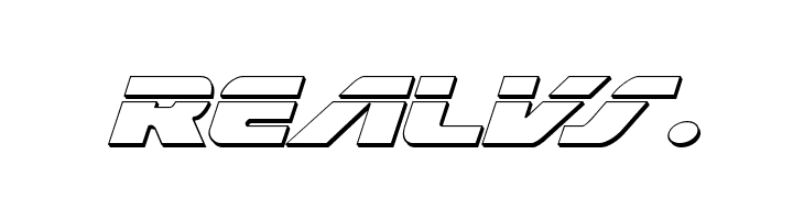 Federal Escort Bullet Italic  Free Fonts Download