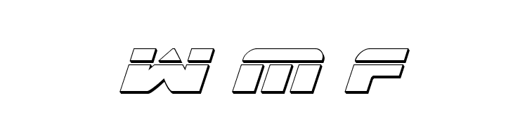 Federal Escort Bullet Italic  Free Fonts Download