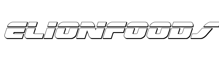 Federal Escort Bullet Italic  Free Fonts Download