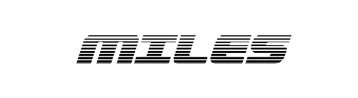 Federal Escort Scanlines Italic  Free Fonts Download