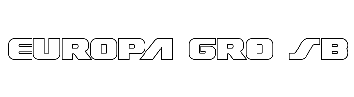 Federal Escort Outline  Free Fonts Download