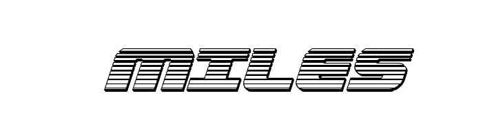 Federal Escort Chrome Italic  Free Fonts Download