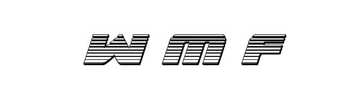 Federal Escort Chrome Italic  Free Fonts Download