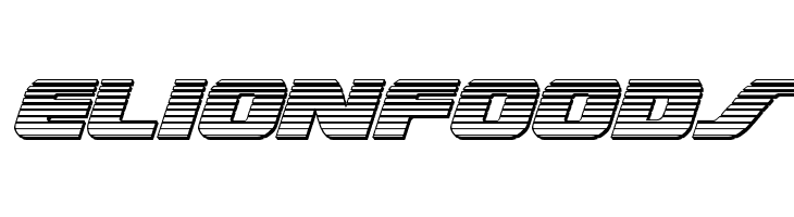 Federal Escort Chrome Italic  Free Fonts Download