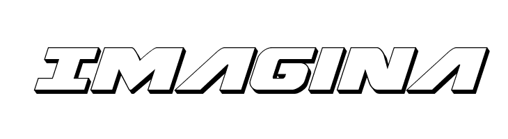 Federal Escort 3D Italic  Free Fonts Download