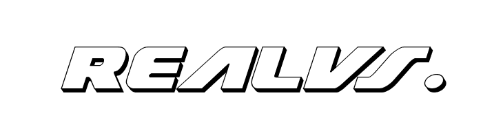 Federal Escort 3D Italic  Free Fonts Download