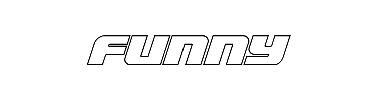 Federal Escort Outline Italic  Free Fonts Download