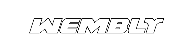 Federal Escort Outline Italic  Free Fonts Download