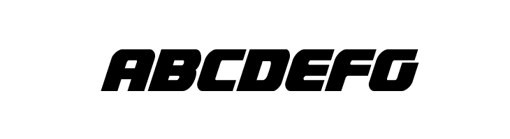 Federal Escort Condensed Italic  Free Fonts Download