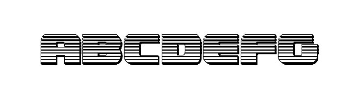 Federal Escort Chrome  Free Fonts Download