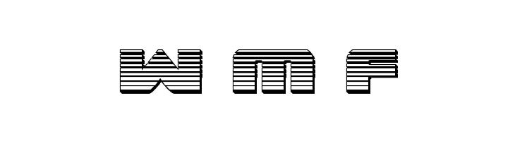 Federal Escort Chrome  Free Fonts Download