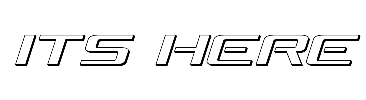 Concielian Break 3D Semi-Italic  Free Fonts Download