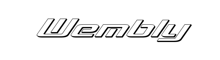 Concielian Break 3D Italic  Free Fonts Download