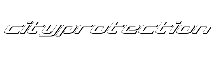 Concielian Break 3D Italic  Free Fonts Download