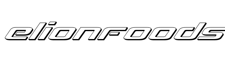 Concielian Break 3D Italic  Free Fonts Download