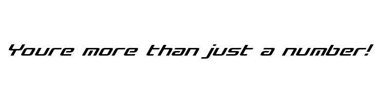 Concielian Break Condensed Italic  Free Fonts Download