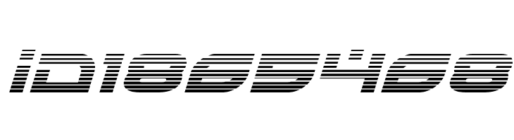 Battlefield Gradient Italic  Free Fonts Download
