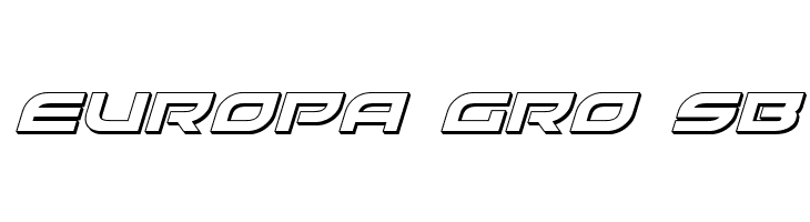 Battlefield 3D Italic  Free Fonts Download