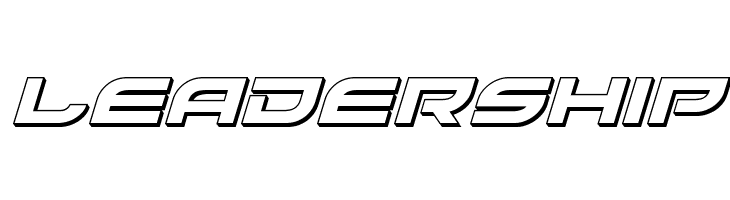 Battlefield 3D Italic  Free Fonts Download