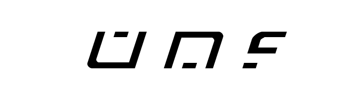 PsYonic VII Expanded Italic  Free Fonts Download