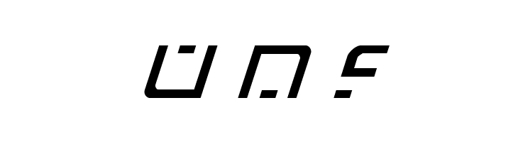 PsYonic VII Italic  Free Fonts Download