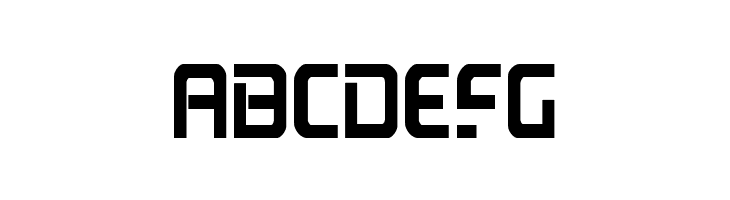 PsYonic VII Bold Condensed  Free Fonts Download