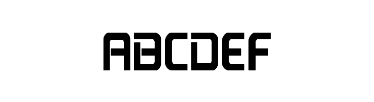 PsYonic VII Bold Condensed  Free Fonts Download