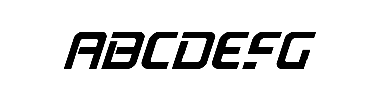 PsYonic VII Bold Italic  Free Fonts Download