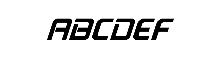 PsYonic VII Bold Italic  Free Fonts Download