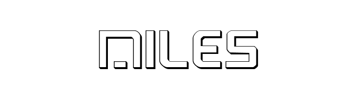 PsYonic VII 3D Regular  Free Fonts Download