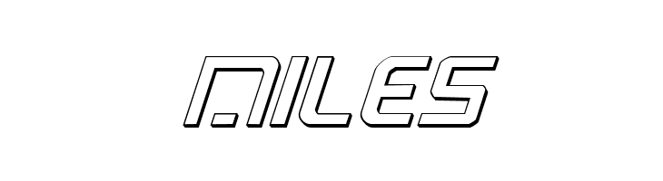 PsYonic VII 3D Italic  Free Fonts Download