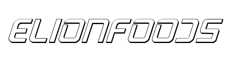 PsYonic VII 3D Italic  Free Fonts Download