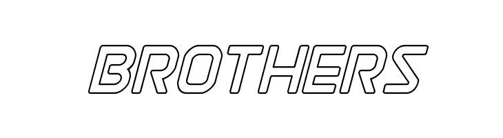 Discotechia Outline  Free Fonts Download