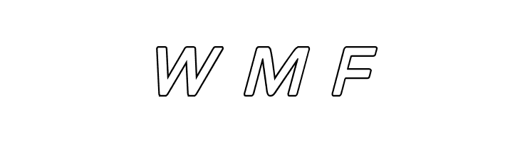 Discotechia Outline  Free Fonts Download