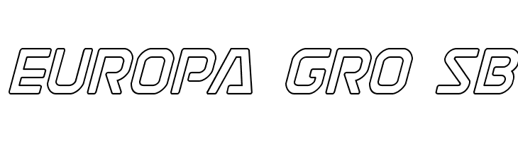 Discotechia Outline  Free Fonts Download