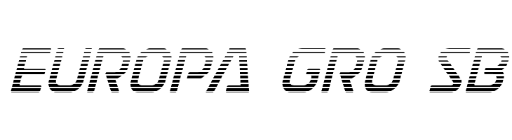 Discotechia Gradient  Free Fonts Download