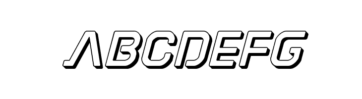 Discotechia 3D  Free Fonts Download