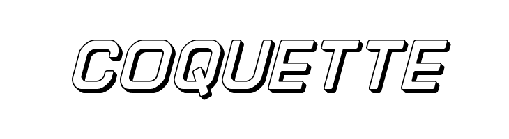 Discotechia 3D  Free Fonts Download