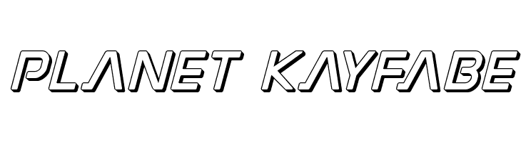 Discotechia 3D  Free Fonts Download