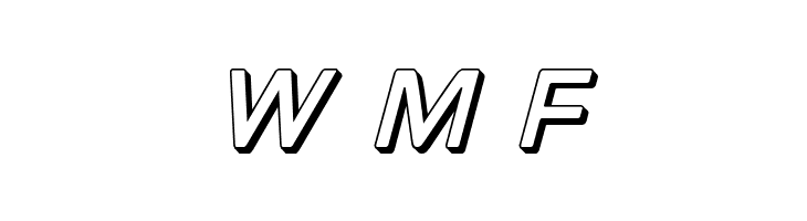 Discotechia 3D  Free Fonts Download