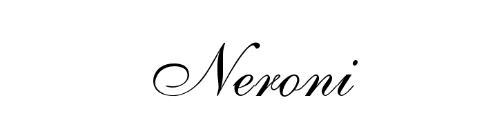 Neroni ALS Script Font