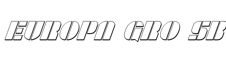 League Wars 3D Italic  Free Fonts Download