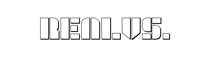 League Wars 3D Regular  Free Fonts Download